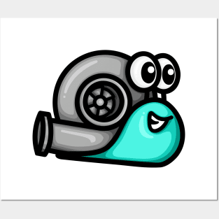 Turbo Snail Version 1 - Mint Posters and Art